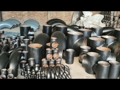 ฟิตติ้งเหล็กคาร์บอน BUTT WELDED PIPE FITTINGS สีดำ 1.5D 90DEGREE