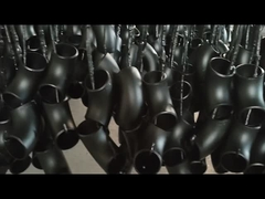 พ่นทราย Astm A234 Wpb ข้องอ 90 องศา Lr ข้องอไม่ขึ้นสนิม